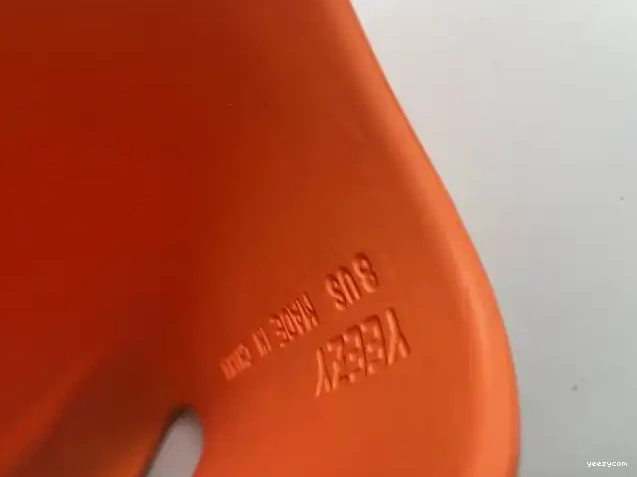 Yeezy FY7497 Slide Orange Adidas 0516